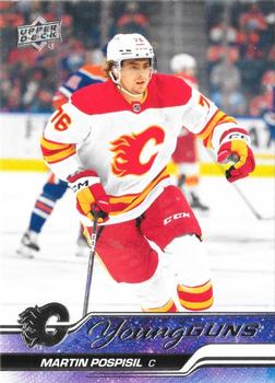 #713 Martin Pospisil - Calgary Flames -2023-24 Upper Deck Hockey