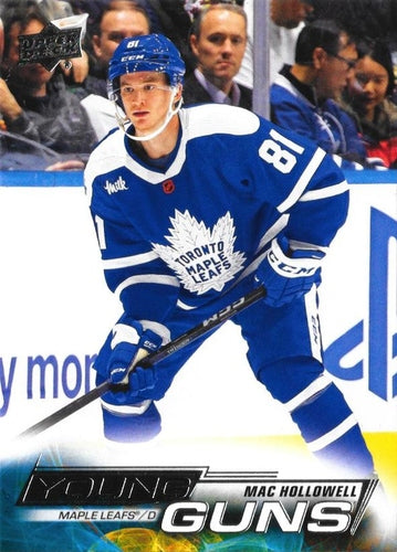 #714 Mac Hollowell - Toronto Maple Leafs - 2022-23 Upper Deck Hockey