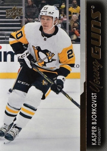#714 Kasper Bjorkqvist - Pittsburgh Penguins - 2021-22 Upper Deck Hockey