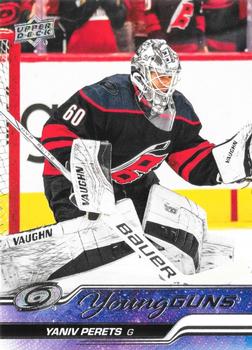 #714 Yaniv Perets - Carolina Hurricanes -2023-24 Upper Deck Hockey