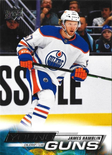 #715 James Hamblin - Edmonton Oilers - 2022-23 Upper Deck Hockey
