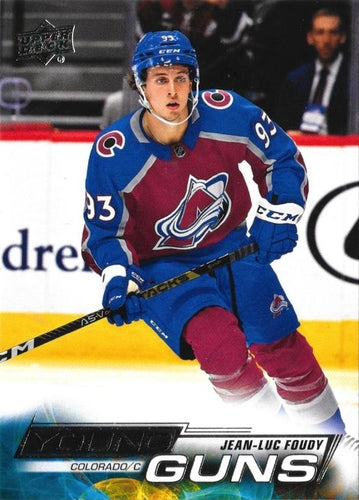 #716 Jean-Luc Foudy - Colorado Avalanche - 2022-23 Upper Deck Hockey
