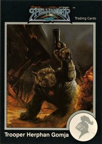 #716 Trooper Herphan Gomja - 1991 TSR Advanced Dungeons & Dragons - Silver