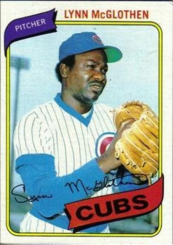 #716 Lynn McGlothen - Chicago Cubs - 1980 Topps Baseball