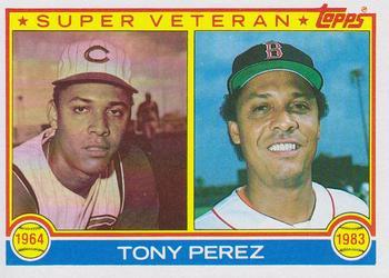 #716 Tony Perez - Cincinnati Reds / Boston Red Sox - 1983 Topps Baseball