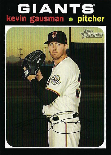 #716 Kevin Gausman - San Francisco Giants - 2020 Topps Heritage Baseball