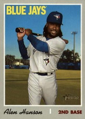 #716 Alen Hanson - Toronto Blue Jays - 2019 Topps Heritage Baseball