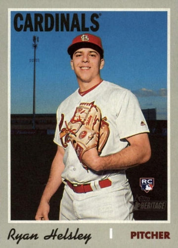 #717 Ryan Helsley - St. Louis Cardinals - 2019 Topps Heritage Baseball