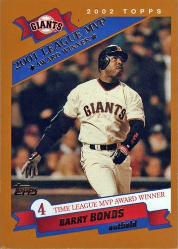 #717 Barry Bonds - San Francisco Giants - 2002 Topps Baseball