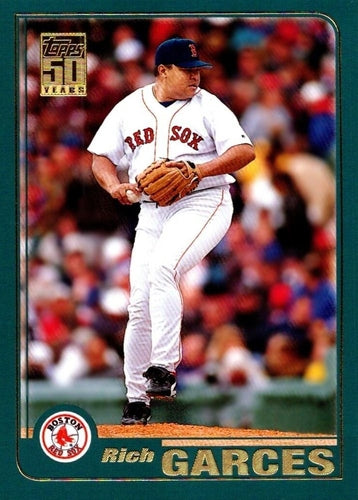 #717 Rich Garces - Boston Red Sox - 2001 Topps Baseball