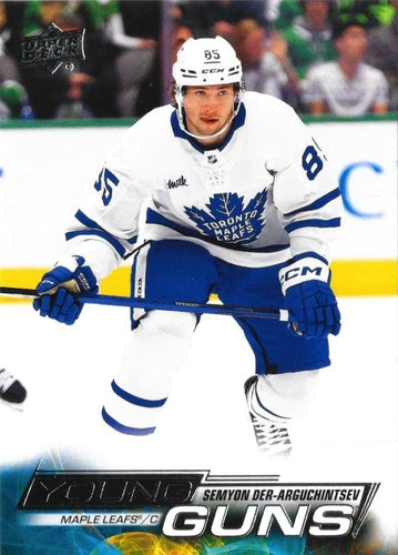 #719 Semyon Der-Arguchintsev - Toronto Maple Leafs - 2022-23 Upper Deck Hockey