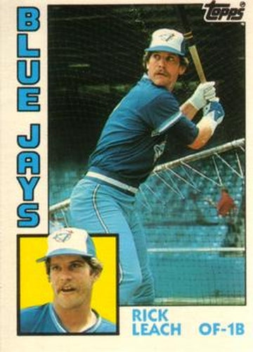 #71T Rick Leach - Toronto Blue Jays - 1984 Topps Traded Baseball