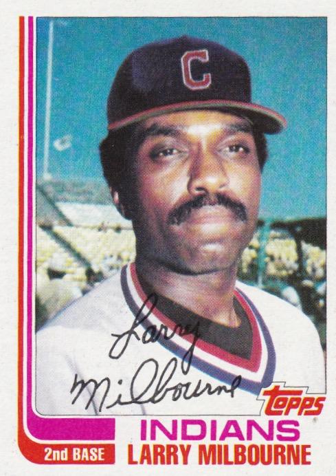 #71T Larry Milbourne - Cleveland Indians - 1982 Topps Traded Baseball