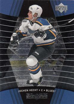 #71 Jochen Hecht - St. Louis Blues - 1999-00 Upper Deck Black Diamond Hockey