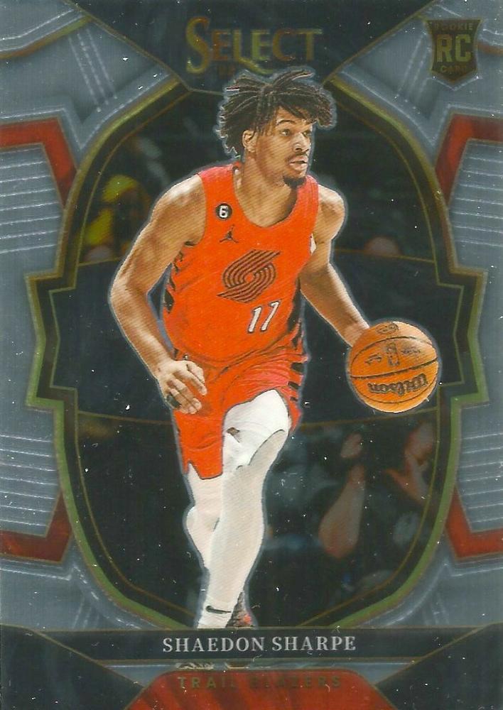 #71 Shaedon Sharpe - Portland Trail Blazers - 2022-23 Panini Select Basketball