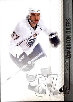 #71 Gilbert Brule - Edmonton Oilers - 2010-11 SP Authentic Hockey