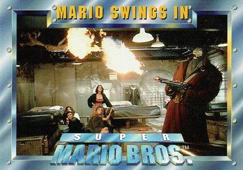 #71 Mario Swings In - 1993 SkyBox Super Mario Bros.