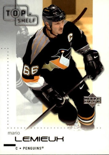 #71 Mario Lemieux - Pittsburgh Penguins - 2002-03 Upper Deck Top Shelf Hockey