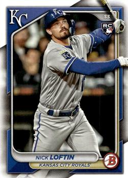 #71 Nick Loftin - Kansas City Royals - 2024 Bowman Baseball