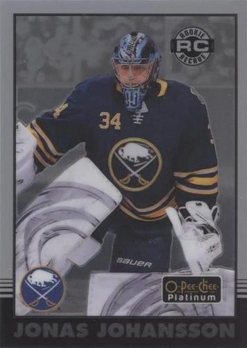 #R-71 Jonas Johansson - Buffalo Sabres - 2020-21 O-Pee-Chee Platinum - Retro Hockey