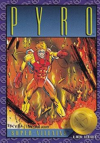#71 Pyro - 1993 SkyBox X-Men Series 2
