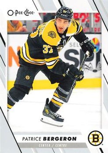 #71 Patrice Bergeron - Boston Bruins - 2023-24 O-Pee-Chee Hockey