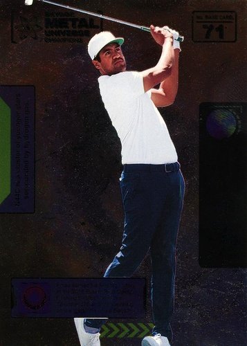 #71 Tony Finau - 2021 SkyBox Metal Universe Champions