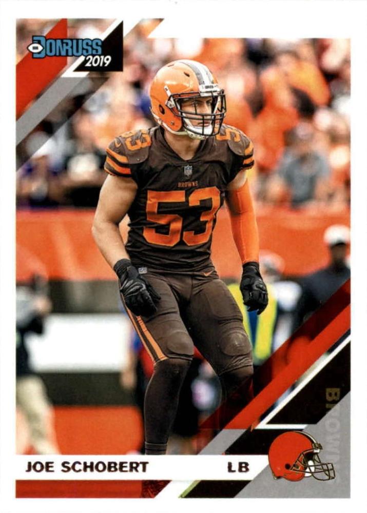 #71 Joe Schobert - Cleveland Browns - 2019 Donruss Football