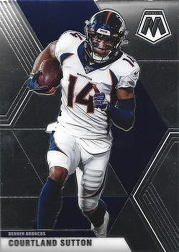 #71 Courtland Sutton - Denver Broncos - 2020 Panini Mosaic Football