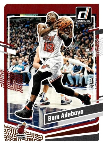 #71 Bam Adebayo - Miami Heat - 2023-24 Donruss Basketball