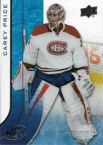 #71 - Carey Price - Montreal Canadiens - 2015-16 Upper Deck Ice Hockey
