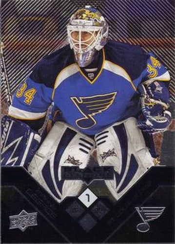 #71 Manny Legace - St. Louis Blues - 2008-09 Upper Deck Black Diamond Hockey