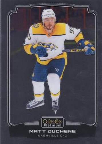 #71 Matt Duchene - Nashville Predators - 2022-23 O-Pee-Chee Platinum Hockey