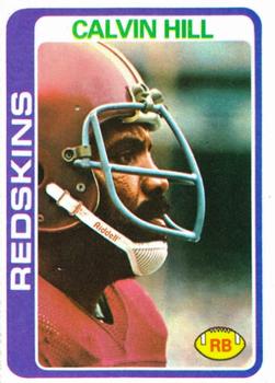 #71 Calvin Hill - Washington Redskins - 1978 Topps Football