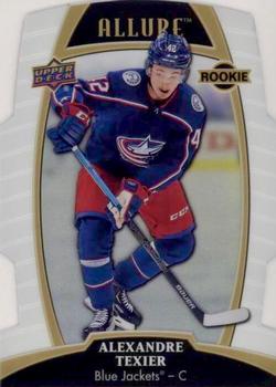 #71 Alexandre Texier - Columbus Blue Jackets - 2019-20 Upper Deck Allure - White Rainbow Hockey