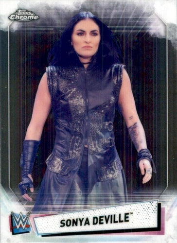 #71 Sonya Deville - 2021 Topps WWE Chrome Wrestling