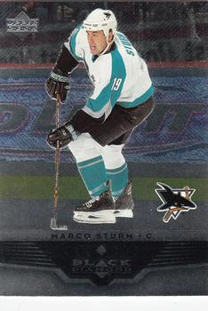#71 Marco Sturm - San Jose Sharks - 2005-06 Upper Deck Black Diamond Hockey