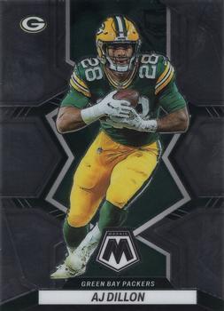 #71 AJ Dillon - Green Bay Packers - 2022 Panini Mosaic Football