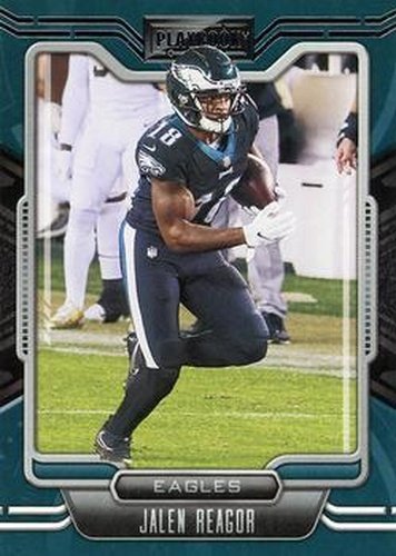 #71 Jalen Reagor - Philadelphia Eagles - 2021 Panini Playbook Football