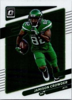 #71 Jamison Crowder - New York Jets - 2021 Donruss Optic Football