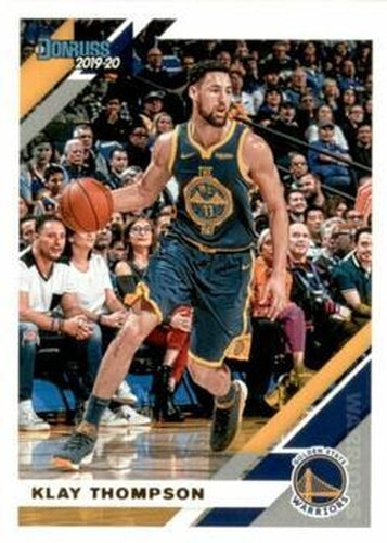 #71 Klay Thompson - Golden State Warriors - 2019-20 Donruss Basketball