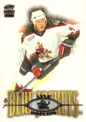 #71 Lyle Odelein - Columbus Blue Jackets - 2000-01 Pacific Paramount Hockey