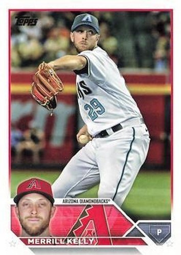 #71 Merrill Kelly - Arizona Diamondbacks - 2023 Topps Baseball