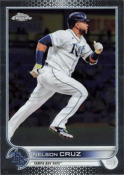 #71 Nelson Cruz - Tampa Bay Rays - 2022 Topps Chrome Baseball