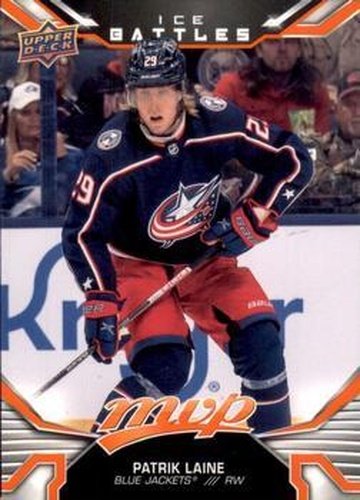 #71 Patrik Laine - Columbus Blue Jackets - 2022-23 Upper Deck MVP - Ice Battles Hockey