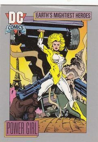 #71 Power Girl - 1992 Impel DC Cosmic