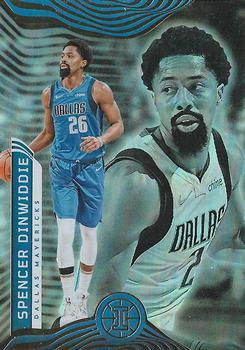#71 Spencer Dinwiddie - Dallas Mavericks - 2021-22 Panini Illusions Basketball