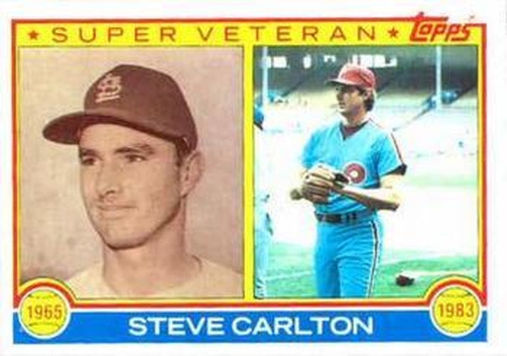 #71 Steve Carlton - St. Louis Cardinals / Philadelphia Phillies - 1983 Topps Baseball