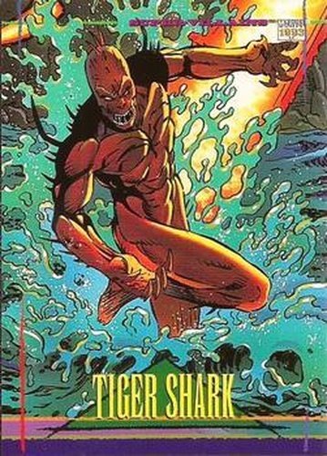 #71 Tiger Shark - 1993 SkyBox Marvel Universe