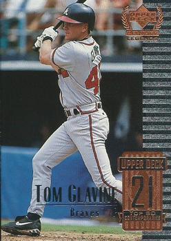 #71 Tom Glavine - Atlanta Braves - 1999 Upper Deck Century Legends Baseball